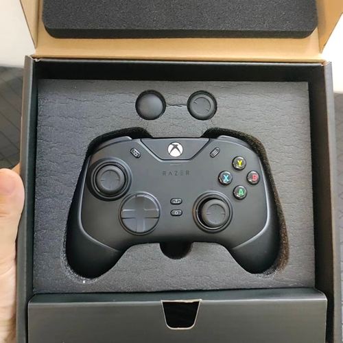 Razer雷蛇幻影战狼V2RGB幻彩版PC电脑电视游戏适用于XBOX黑色手柄 - 图2