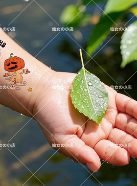 万圣节贴纸搞怪儿童纹身贴