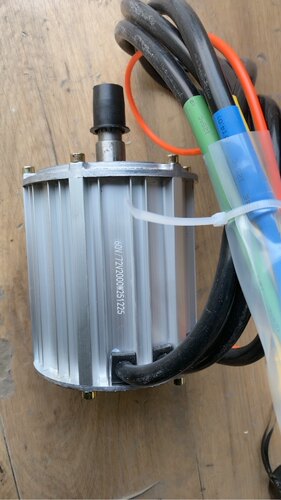 南普60v72v通用2000W永磁同步高速电机马达弱磁提速新能源电动车 - 图1