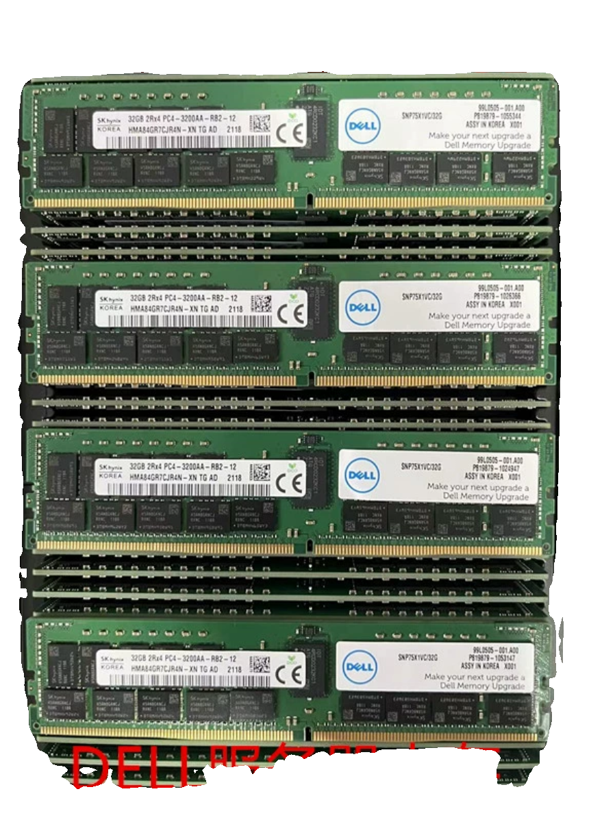 DELL R630 R640 R730 R740 R840服务器内存32G DDR4 3200 ECC REG - 图0