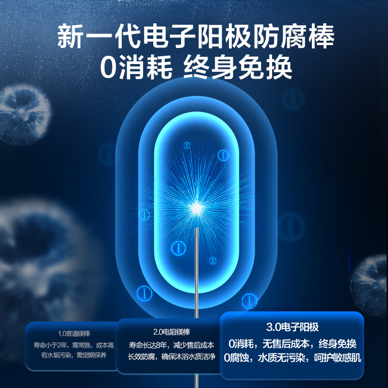 万和电热水器电家用卫生间速热洗澡 vanward万和电热水器