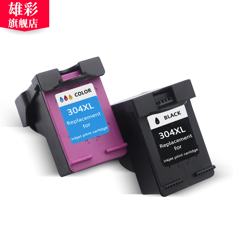 雄彩惠普304一体机油墨盒 雄彩墨盒