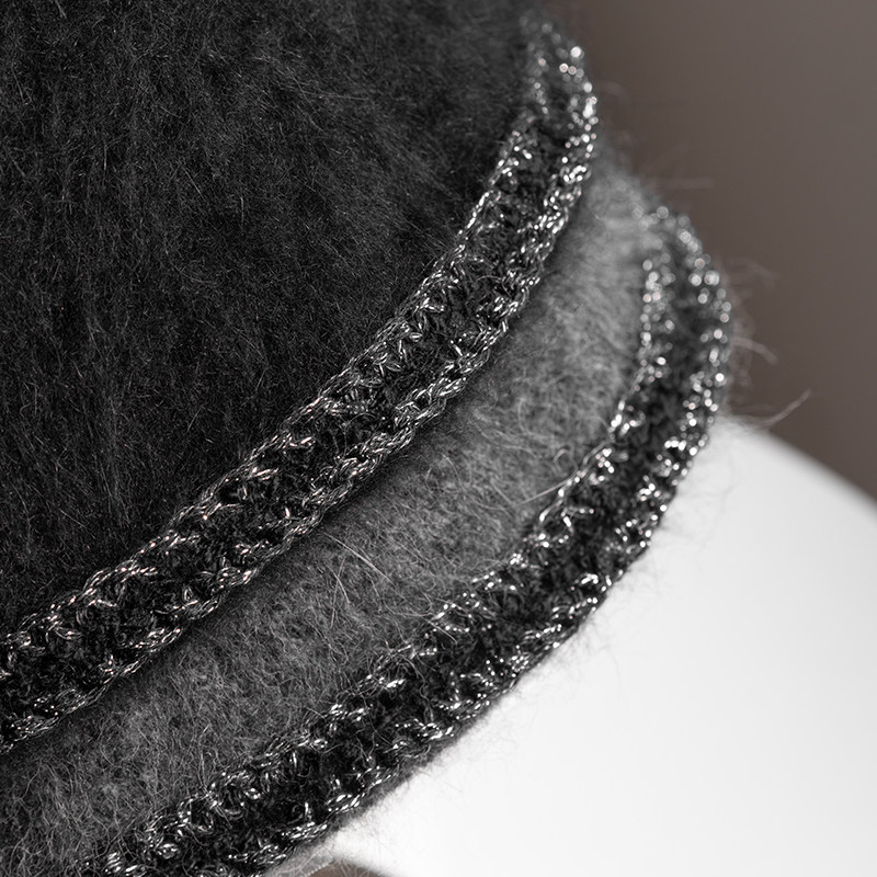 疯帽子 miu系兔毛渔夫帽子女小香风羊毛盆帽水桶帽显脸小秋冬新,淘宝优惠券,粉丝福利购,淘宝优惠卷