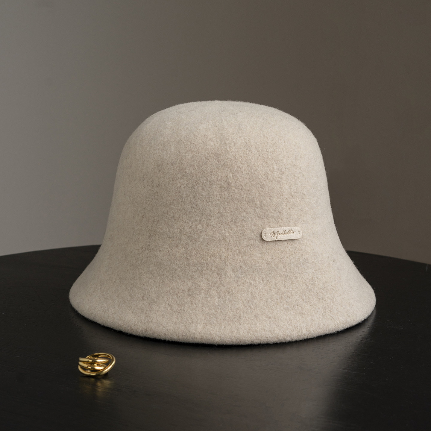 疯帽子 100纯羊毛渔夫帽女 简约静奢通勤纯色百搭盆帽子2026年新,淘宝优惠券,粉丝福利购,淘宝优惠卷