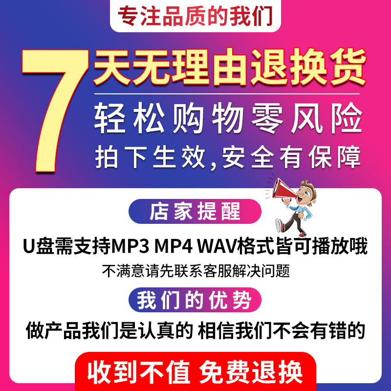 2024年车载u盘火爆抖音热门流行榜单歌曲无损高音质车用音乐优盘 - 图2