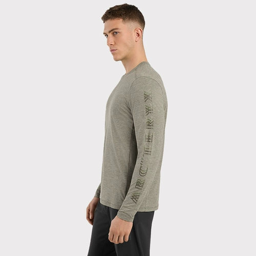 Arc'teryx's Gampture Cormac Logos Heathable Mens -Dry -Dry -Long -sleeed T -Fork