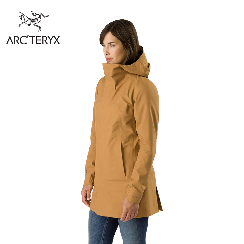 Arcteryx始祖鳥 GTX 女款防風防水長款外套 Codetta Coat