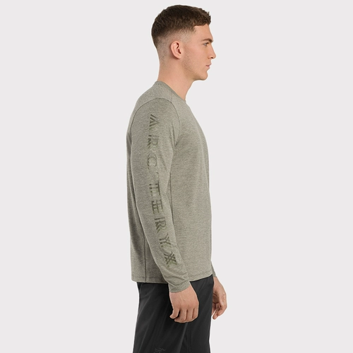 Arc'teryx's Gampture Cormac Logos Heathable Mens -Dry -Dry -Long -sleeed T -Fork
