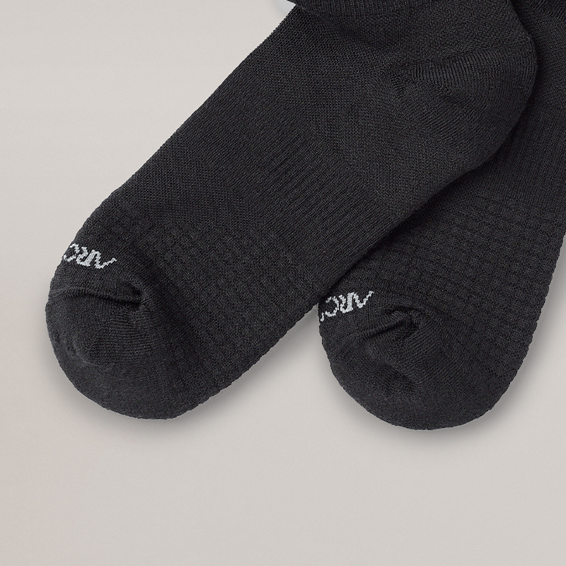 ARC'TERYX始祖鸟 MERINO WOOL QUARTER SOCK 透气 男女同款 袜子 - 图2