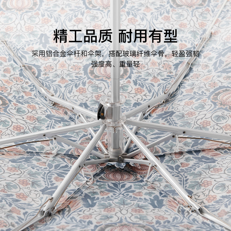 fulton英国王室富尔顿太阳伞遮阳雨伞女晴雨两用防晒防紫外线便携