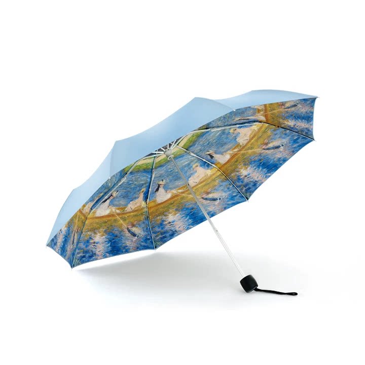 fulton英国王室进口富尔顿梵高麦田雨伞女小巧口袋伞晴雨伞便携