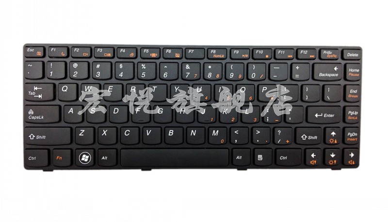 联想M490 B475 V475 G475GX G475AX B470A G470GX V470LH 笔记本键盘 - 图1