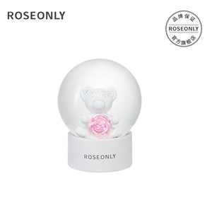 【加价购专属】ROSEONLY诺誓独角兽水晶球玻璃球摆件送女友爱人