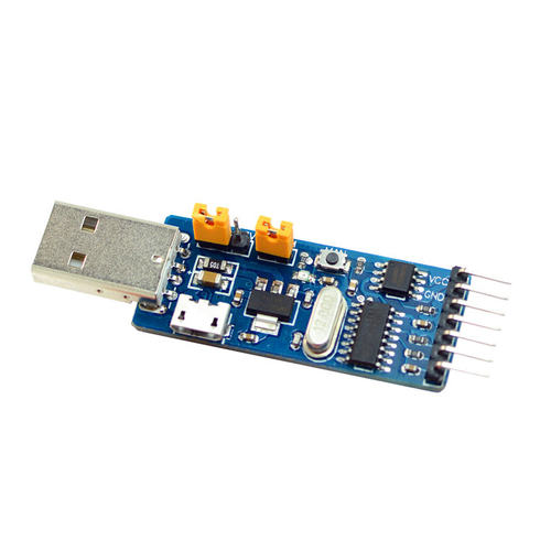七星虫 usb转串口 USB转TTL HL340 升级板 全信号 5V 3.3V 兼容 - 图2