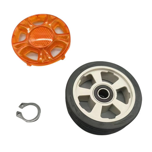 电动门轮子通用型伸缩门排小轮无轨自动门轱辘孔径12mm大门配件 - 图3