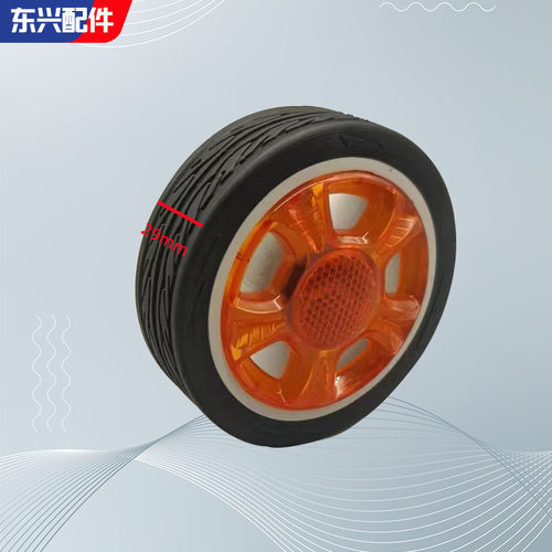 电动门轮子通用型伸缩门排小轮无轨自动门轱辘孔径12mm大门配件 - 图1