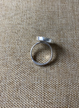 女士 青花瓷釉理红戒指 花卉 925银 手工饰品 古瓷首饰 流行 百搭
