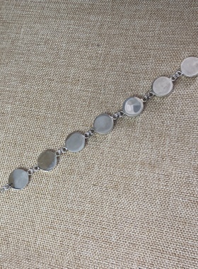 女士 青花瓷手链 老瓷片 925银 手工饰品 简约百搭 古瓷首饰 新品