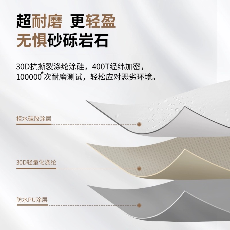 牧高笛新冷山UL1/2帐篷户外野营过夜单人露营装备双人轻量徒步超 - 图1