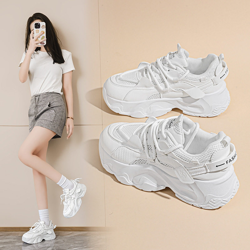 香港潮牌爆款女士老爹鞋秋季新款透气网面鞋高品质韩版百搭增高休,淘宝优惠券,粉丝福利购,淘宝优惠卷