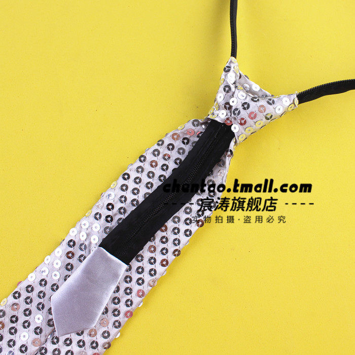 宸涛通用款亮片领带 领结 街舞舞蹈魔术表演,淘宝优惠券,粉丝福利购,淘宝优惠卷