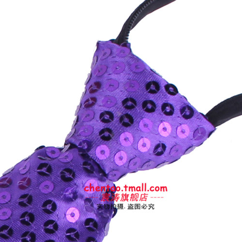 宸涛通用款亮片领带 领结 街舞舞蹈魔术表演,淘宝优惠券,粉丝福利购,淘宝优惠卷