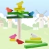 Chim cân bằng chùm gỗ trò chơi xếp chồng trẻ em câu đố giáo dục sớm đồ chơi nhỏ mẫu giáo chim cân bằng trò chơi - Khác đồ chơi cho bé gái Khác