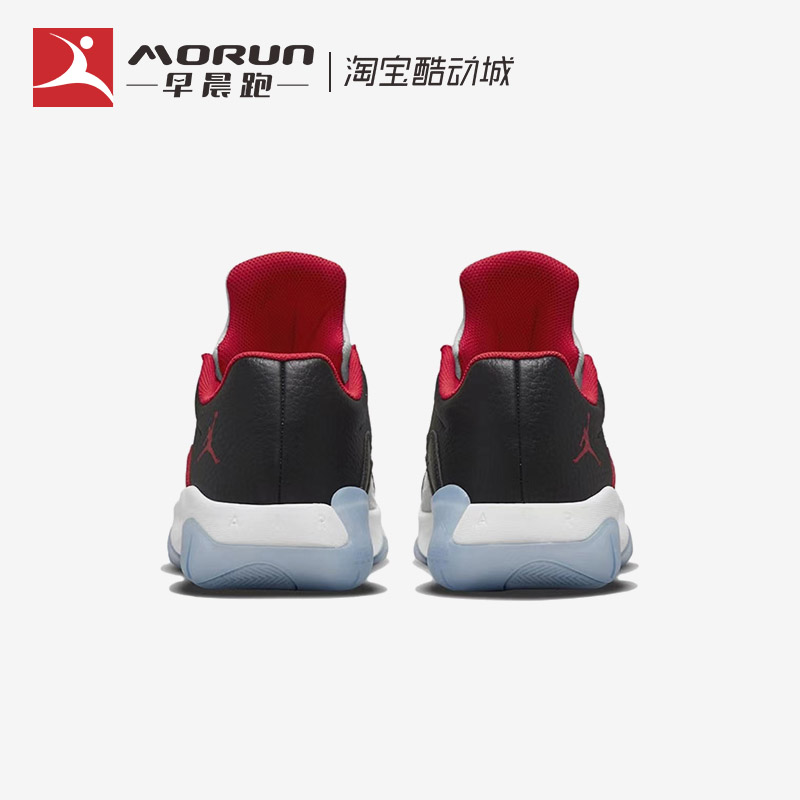 Air Jordan 11 CMFT Low AJ11 黑红 低帮运动篮球鞋男 DO0613-160 - 图1