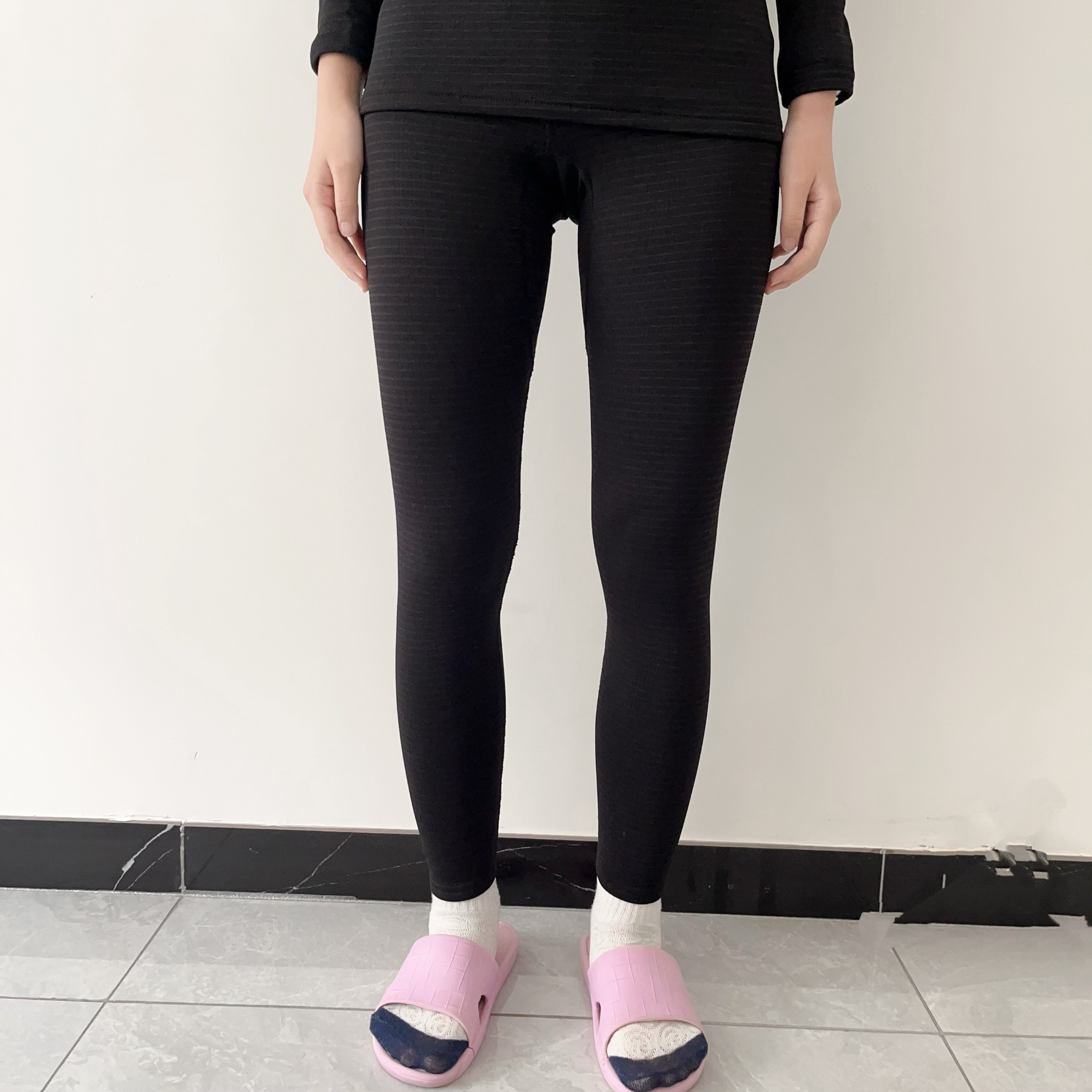 外贸女冬季加绒保暖速干打底内衣圆领快干户外登山透气运动裤套装,淘宝优惠券,粉丝福利购,淘宝优惠卷