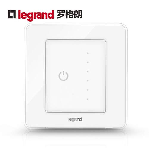 TCL罗格朗220V可调光开关面板触控灯光调节亮度调控开关 - 图0