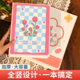 Вместительный и большой фотоальбом, милая система хранения, фотография, 3 дюймов, 4 дюймов, 5 дюймов