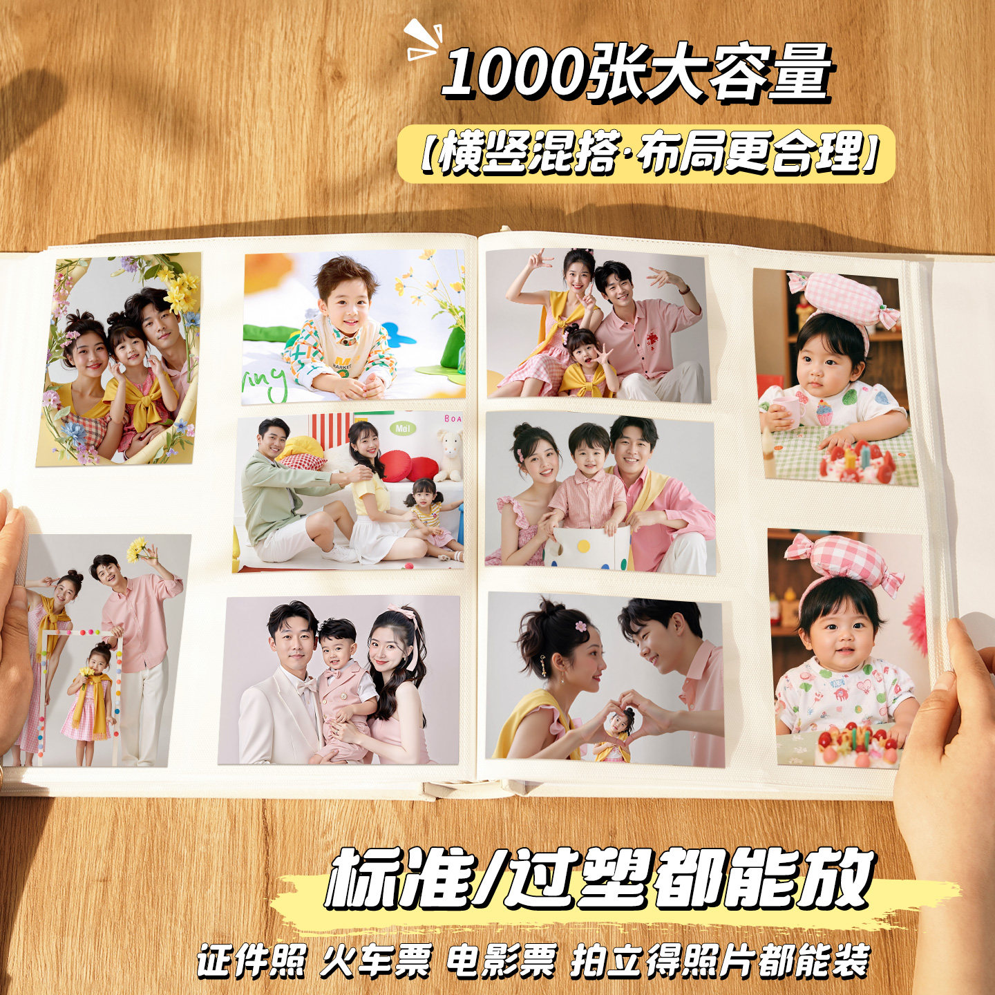 蜡笔小新相册家庭儿童纪念册6寸345五寸照片过塑可放影集收纳手册,淘宝优惠券,粉丝福利购,淘宝优惠卷