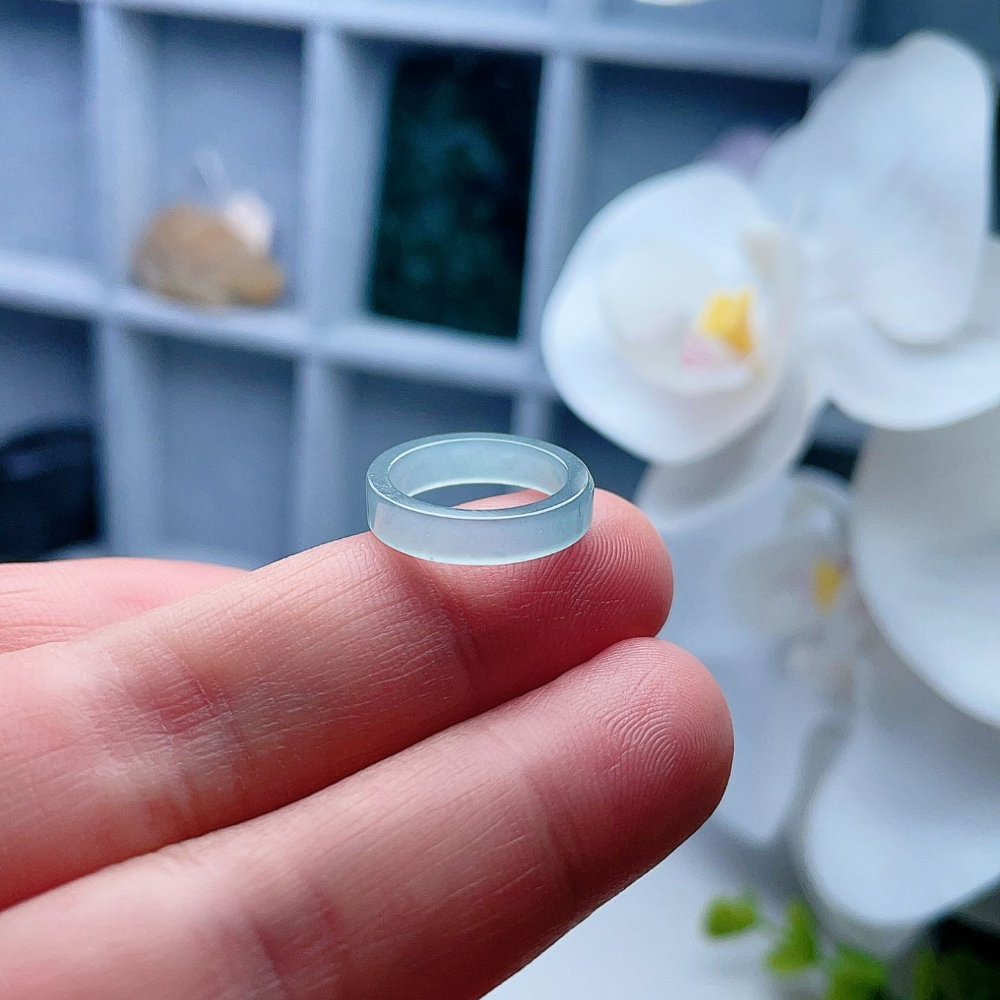 A货翡翠方戒指晴水绿13.1mm天然老坑小尺寸玉指环意境儒雅秀气3#,淘宝优惠券,粉丝福利购,淘宝优惠卷