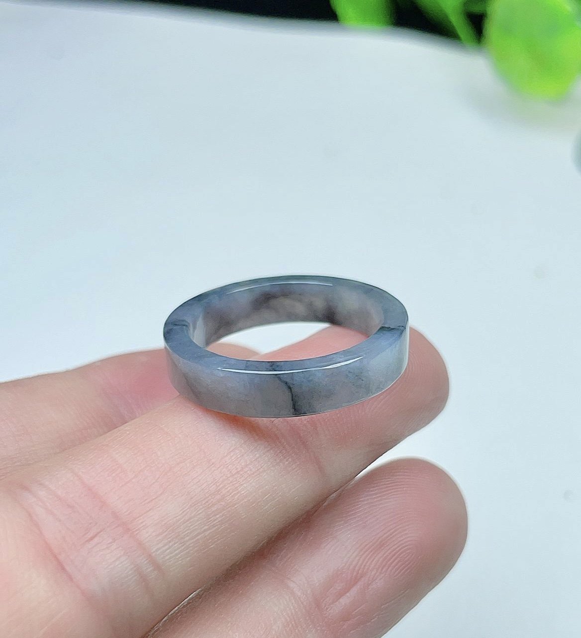 天然翡翠A货冰种乌鸡方戒指情侣款指环飘花特色意境直切口戒圈,淘宝优惠券,粉丝福利购,淘宝优惠卷