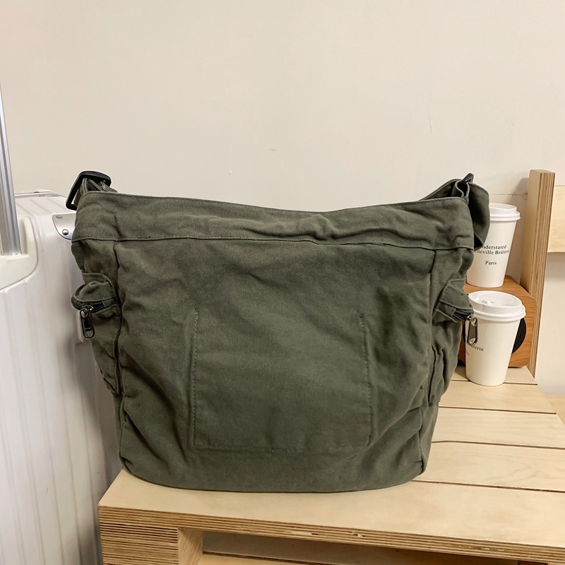 大容量托特包单肩包斜挎包时尚简约2024新款潮INS气质腋下包帆布,淘宝优惠券,粉丝福利购,淘宝优惠卷