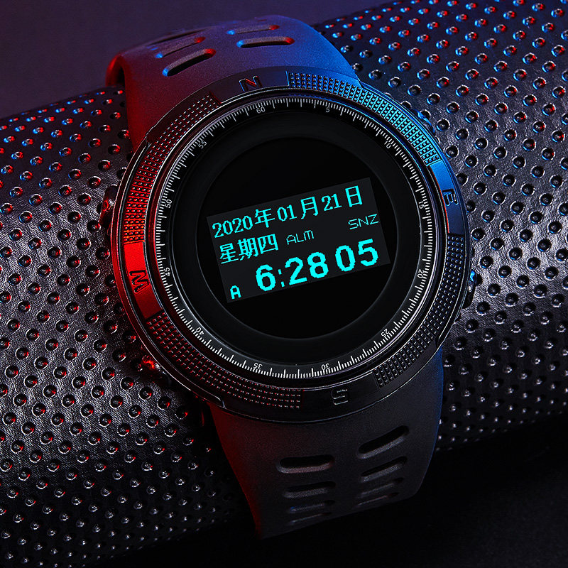 男士防水时尚款男2019新款电子表 时刻美国产腕表