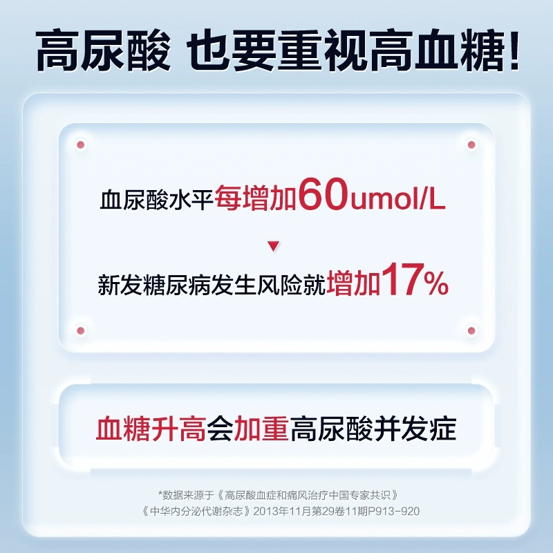 可孚测尿酸血糖的仪器家用双功能痛风检测仪一体机血糖测试试纸-图2