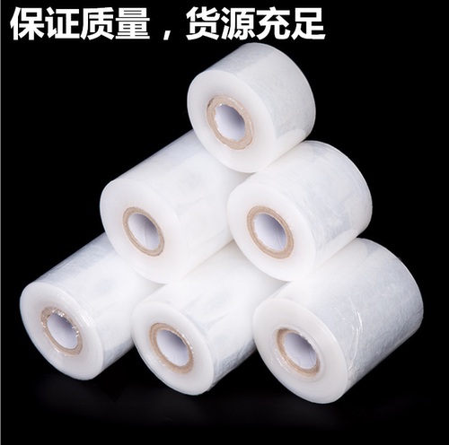 PE拉伸膜缠绕膜包装膜工业打包膜托盘膜保护膜小保鲜膜电线膜6cm - 图1