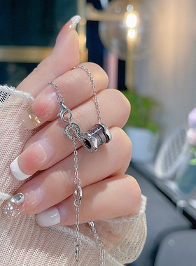 小蛮腰纯银项链女简约时尚网红