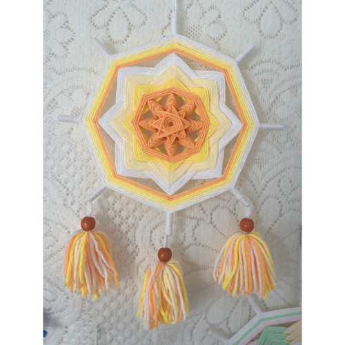 【简单易上手】成品DIY材料包曼达拉手工毛线编织幼儿园大中小班 - 图3