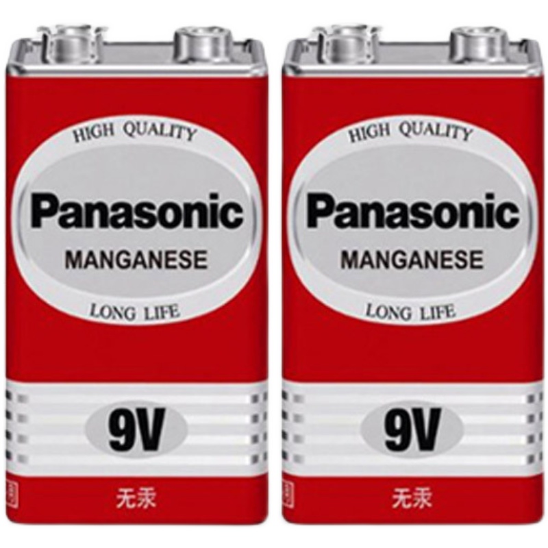 松下9V 碳性方形干电池 万用表遥控器话筒报警器玩具6F22ND - 图3