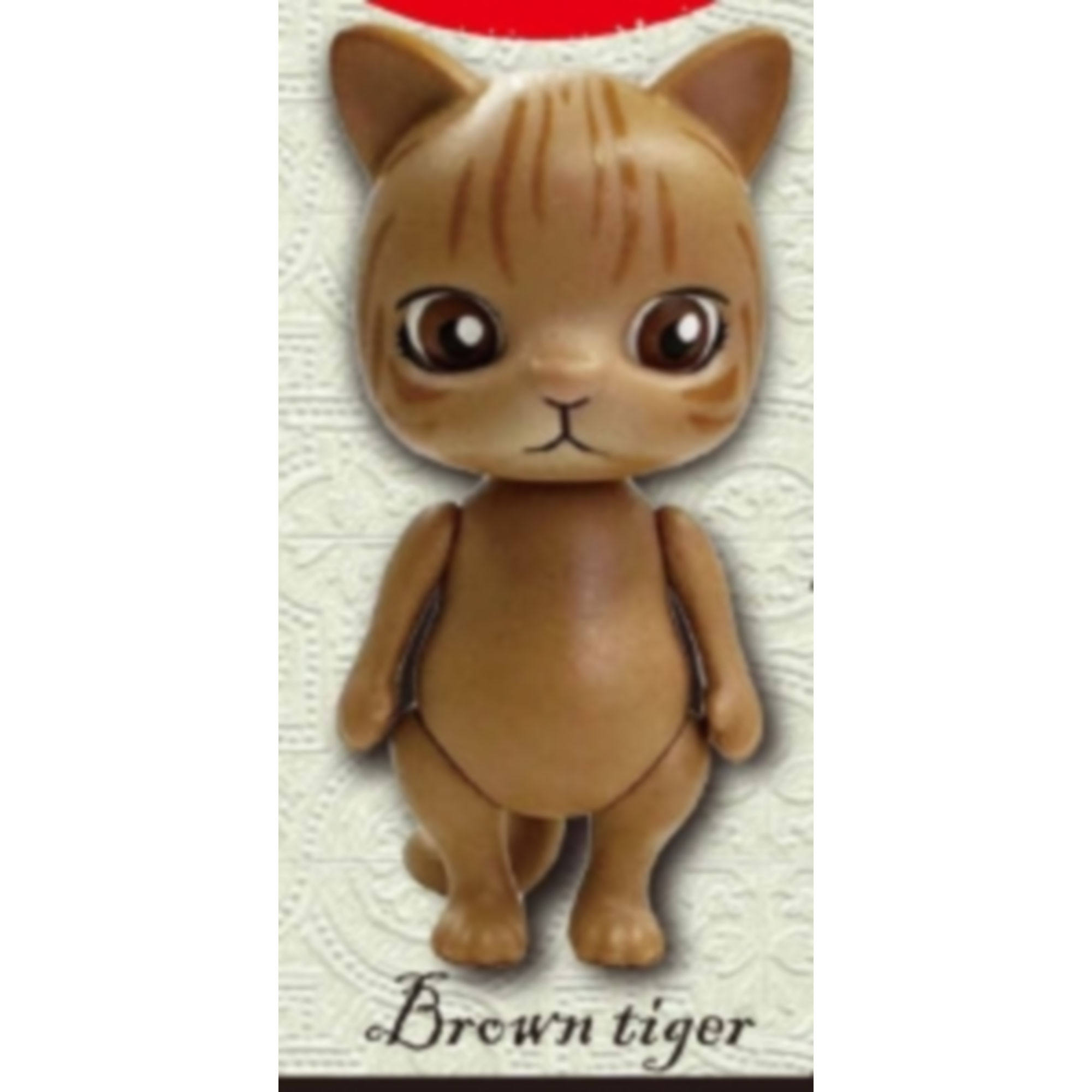 虾壳社 现货日本HMA扭蛋 CAPSULE DOLL VOL.1 再贩 猫咪 拼装摆件 - 图0