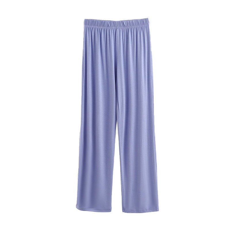 春秋莫代尔宽松休闲长裤大码显瘦松紧腰阔腿裤外穿大码直筒家居裤,淘宝优惠券,粉丝福利购,淘宝优惠卷