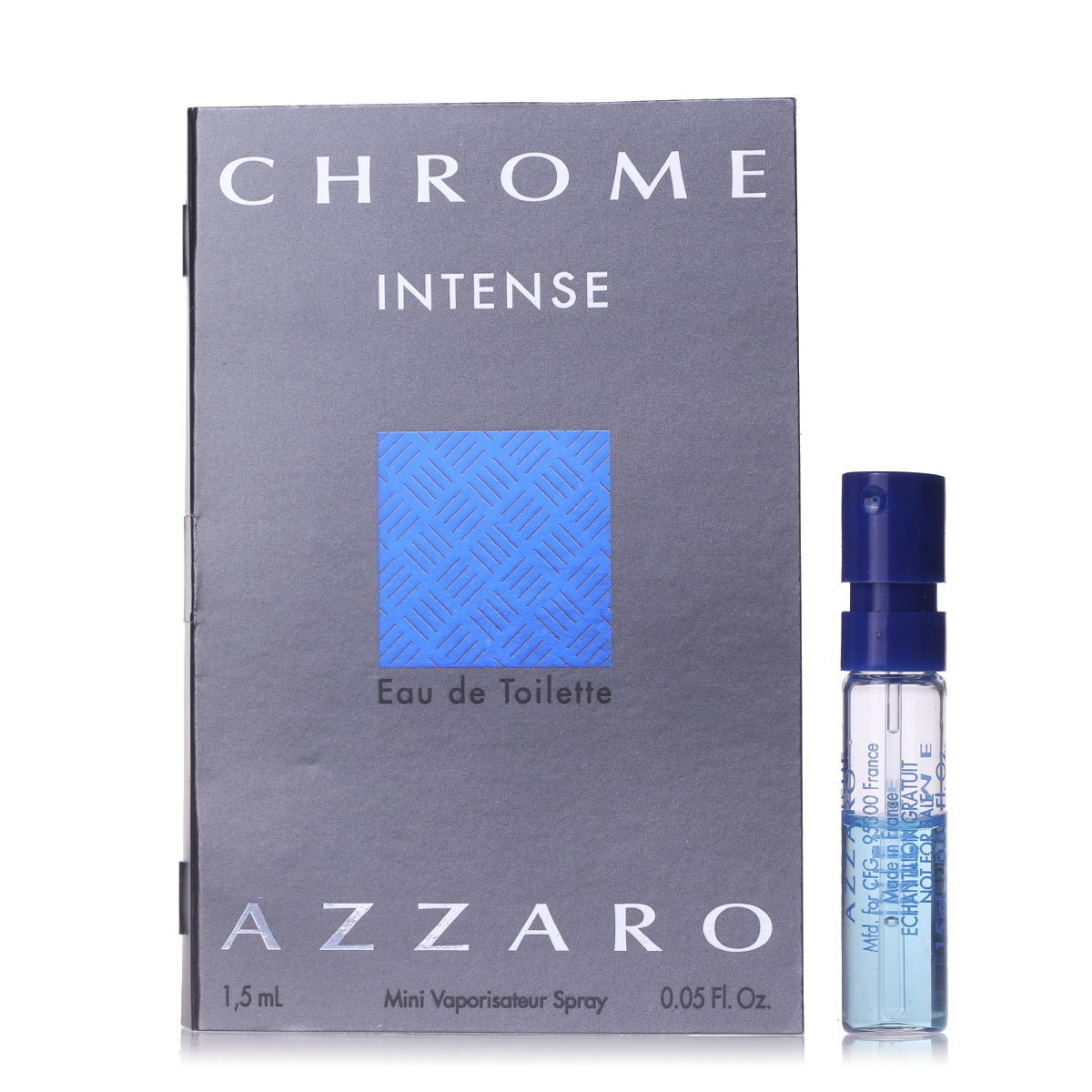 Azzaro阿莎罗Chrome铬元素纯粹酷蓝唯我运动男士香水试管小样包邮 - 图2