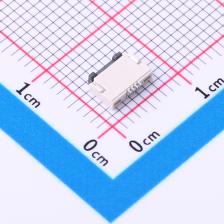 F0502-B-04-15T-R FFC/FPC连接器 0.5mm P数:4 翻盖式 下接 - 图0