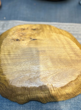 缅甸楠木的干泡茶盘坚果盘家居用品盘子