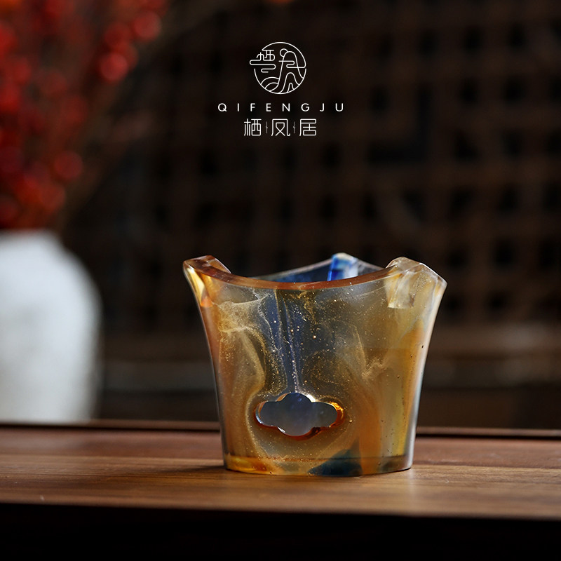 栖凤居琉璃加热温茶炉茶器具隔火防烫煮茶炉禅意中式明火火炉,淘宝优惠券,粉丝福利购,淘宝优惠卷