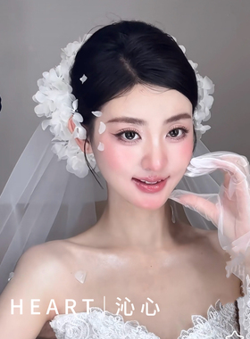TM｜模特同款白色绣球永生花