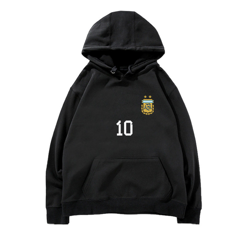 阿根廷国家队服足球衣服秋冬梅西连帽卫衣加绒男装外套10号世界杯,淘宝优惠券,粉丝福利购,淘宝优惠卷