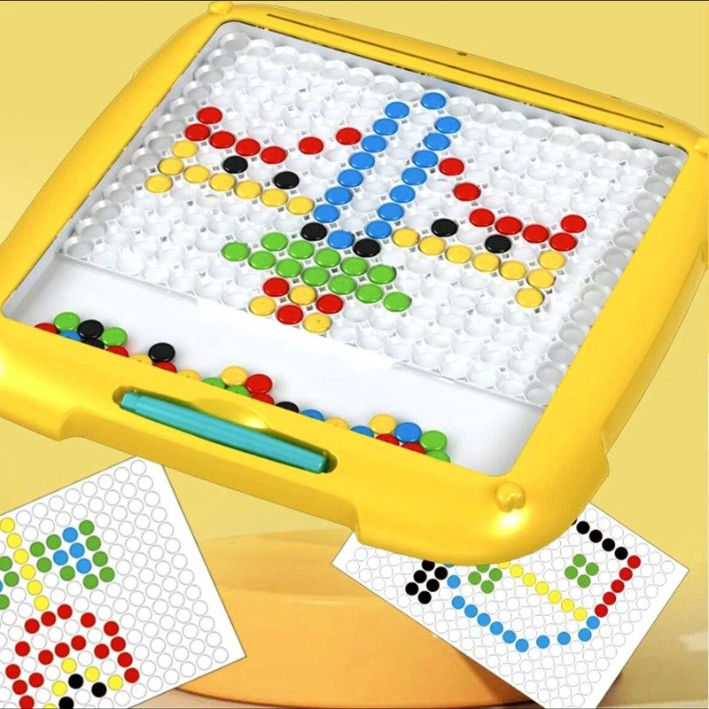 磁性运笔画板儿童磁力控笔小孩幼儿宝宝两用画画板益智玩具,淘宝优惠券,粉丝福利购,淘宝优惠卷